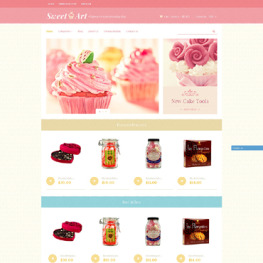 Sweet Shop Shopify Theme #49652
