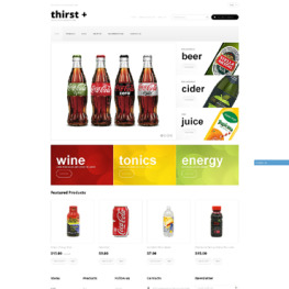 Refreshing Drinks Shopify Theme #50967