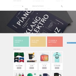 Online Print Shop Shopify Theme #50968