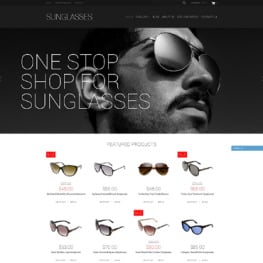 Elegant Sunglasses Shopify Theme #51097