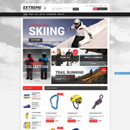 Extreme Sports Gear Shopify Theme #51377