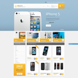 Mobile Phones Shopify Theme #51378