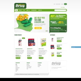 Drug Store Health Care Shopify Theme #51787