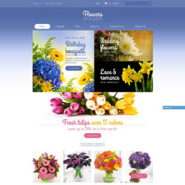 Flowers Store Shopify Theme #52090