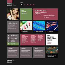 Online Casino WordPress Theme # 52505