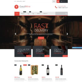 Excellent Wine Shopify Theme #52597