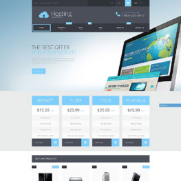 Web Hosting Services Shopify Theme #52598