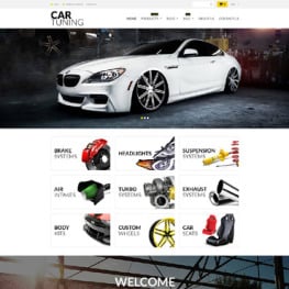 Car Tuning eCommerce Shopify Theme #52725