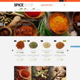 Spices for Cooking Shopify Theme #52727