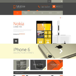 Mobile Phones Shopify Theme #52932