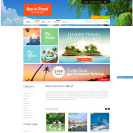 Travel Bureau Shopify Theme #52936