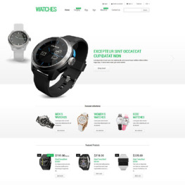 Stylish Watches Shopify Theme #53079