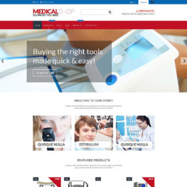 Medical Equipment Shopify Theme #53141