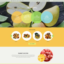 Fruit Shop Shopify Theme #53345