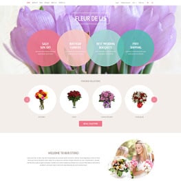 Fleur de lis Shopify Theme # 53602