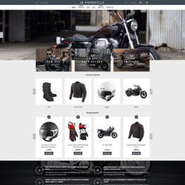 Motorcycle Store Shopify Theme #53768
