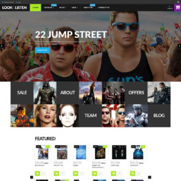 Look Listen Play Shopify Theme #53769
