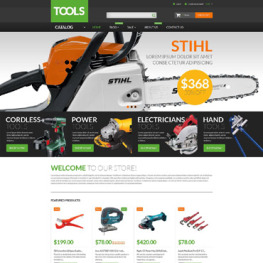 Tools Equipment Shopify Theme #53770