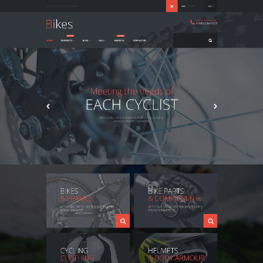 Bike Store for Cycling Websites Shopify Theme #53835