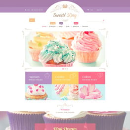 Sweets King Shopify Theme #53922