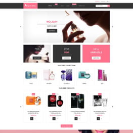 Perfumes Cosmetics Shopify Theme #53949