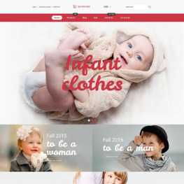 Infant Clothing Store Shopify Theme #54695