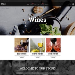 Wine Shopify Theme #54786