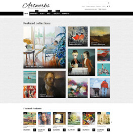 Art Shopify Theme #54787