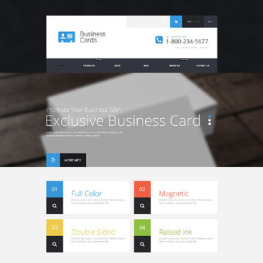 Business Cards Store Shopify Theme #54854