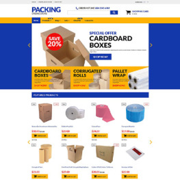 Packaging Shopify Theme #55071