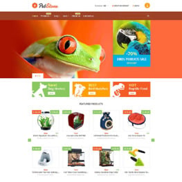 Pet Shop Shopify Theme #55163