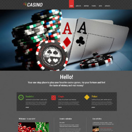GameZone Online Casino WordPress Theme # 55168