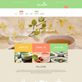 Tea Shop Shopify Theme #55361