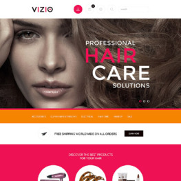 Hair Salon Shopify Theme #55384