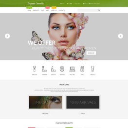 Organic Cosmetics Shopify Theme #55549