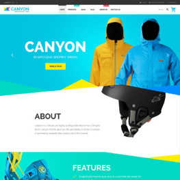 Canyon Shopify Theme # 55683
