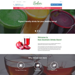 Sober Shopify Theme #55742