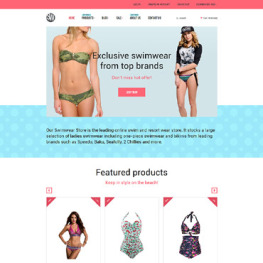 Swimwear Shopify Theme #55756