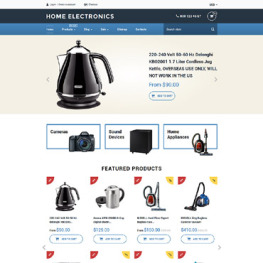 Home Electronics Shopify Theme #57735
