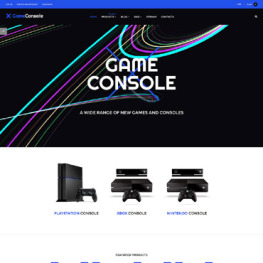 Game Console Shopify Theme # 57774