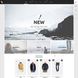 Apparel Responsive Clean Design Shopify Theme #57943