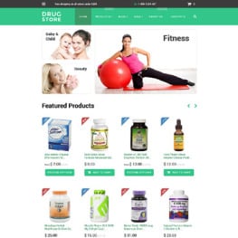 Health Care Drug store Shopify Theme #57948