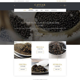 Caviar Shopify Theme #57967