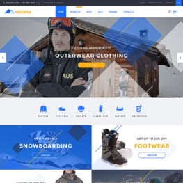 Extreme Shopify Theme #58030
