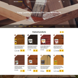 Woodwork Shopify Theme #58051