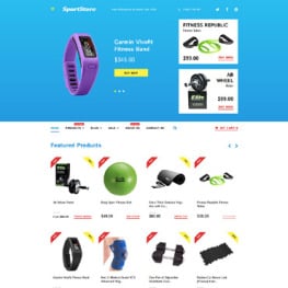 Sport Store Shopify Theme #58130