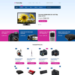 TechnoStar Electronics Store Shopify Theme #58392
