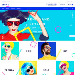 Shine Sunglasses Store Shopify Theme #60057