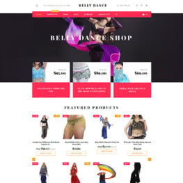 Belly Dance Shopify Theme #60100
