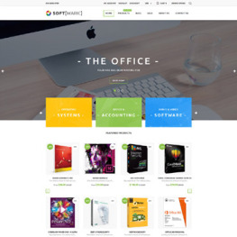 Software Store Shopify Theme #61210